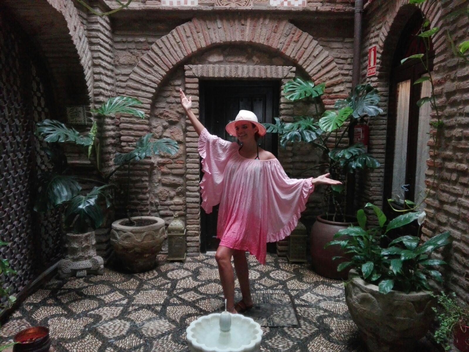 La cantante Melody visita Hammam Al Ándalus Córdoba