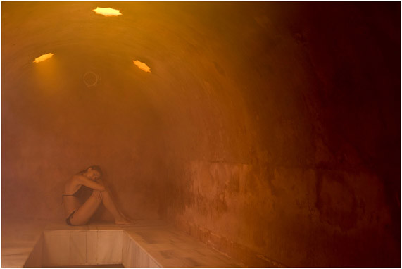 Una de las salas de Hammam Al Ándalus Granada