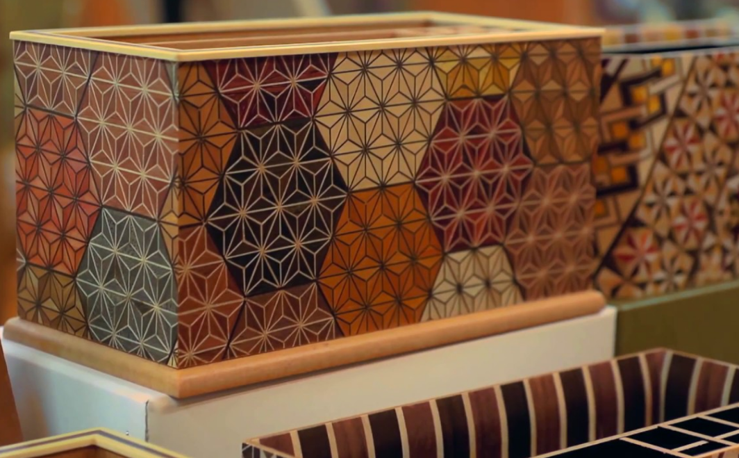 Yosegi, la taracea japonesa