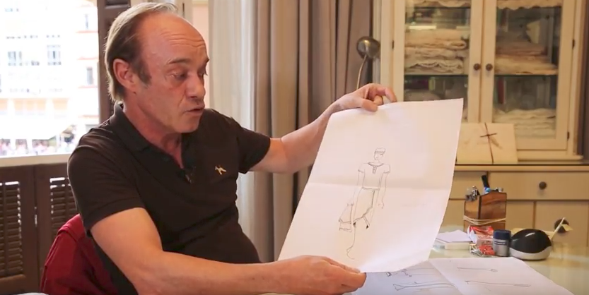 El modisto Ángel Palazuelos diseña los nuevos uniformes de anfitriones